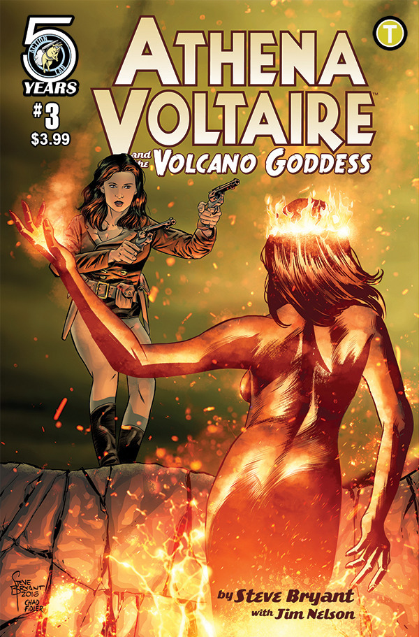 Athena Voltaire and the Volcano Goddess #3