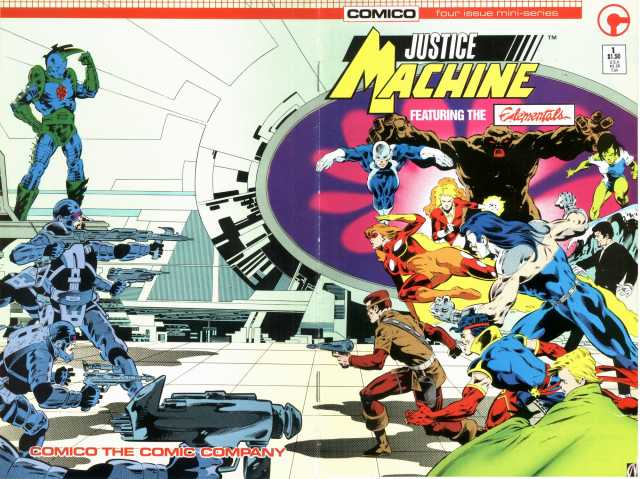 Justice Machine #1-4 Complete