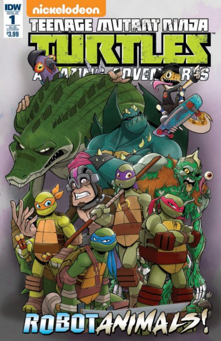 Teenage Mutant Ninja Turtles Amazing Adventures - Robotanimals #1