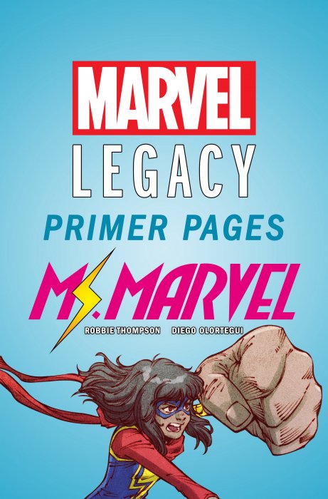 Ms. Marvel - Marvel Legacy Primer Pages #1