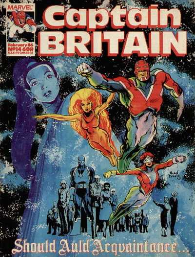 Captain Britain Vol.2 #1-14 Complete