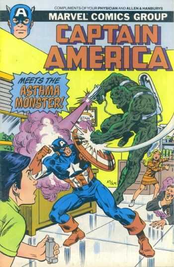 Captain America - Return of the Asthma Monster! #1