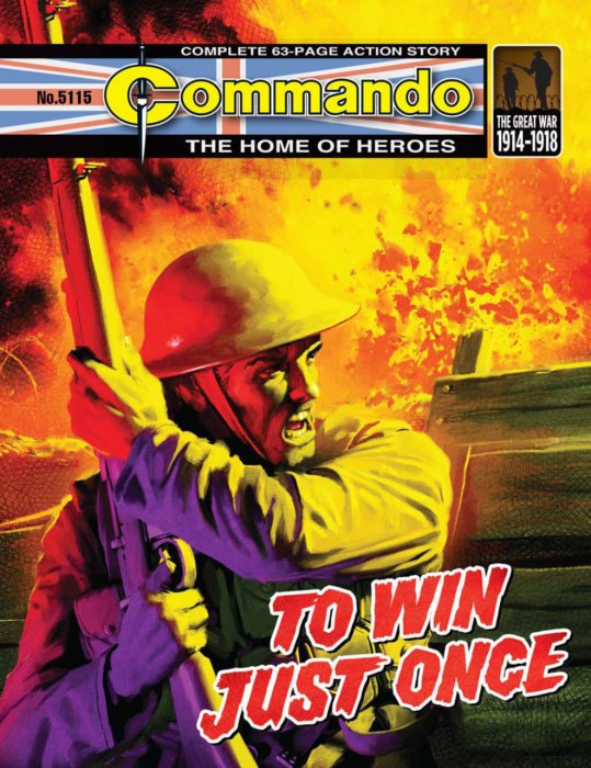 Commando #5115 -#5118 Complete