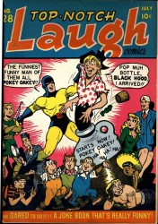 Top-Notch Laugh Comics #28-44 Complete