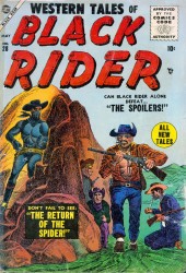 Western Tales of Black Rider #28-31 Complete