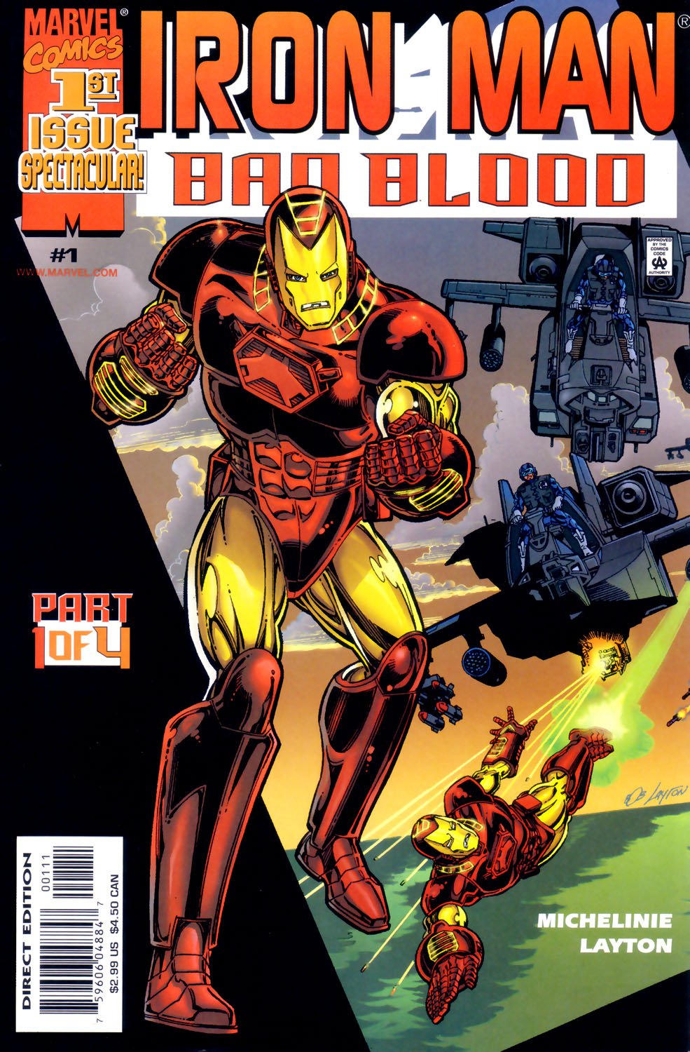 Iron Man Bad Blood  #1-4 Complete
