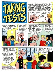 Popeye Giveaway - Taking Tests