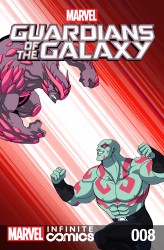 Marvel Universe Guardians of the Galaxy Infinite Comic #08