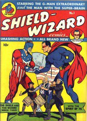 Shield-Wizard Comics #1-13 Complete
