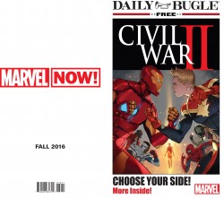 Civil War II Daily Bugle Newspaper