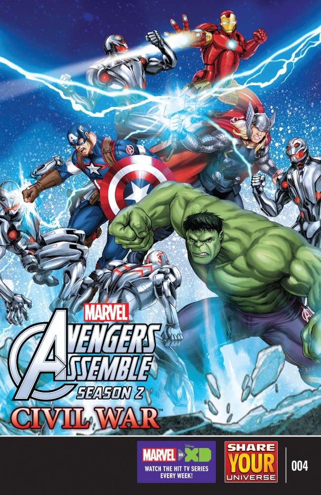 Marvel Universe Avengers Assemble - Civil War #4