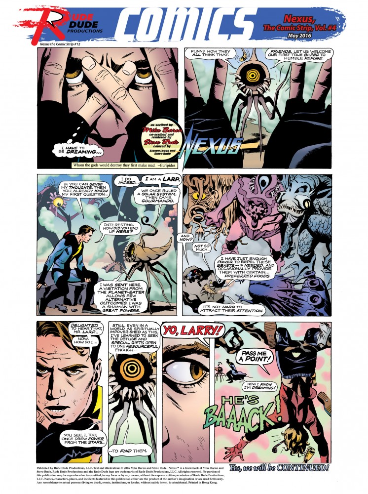 Nexus - The Comic Strip Vol.#4