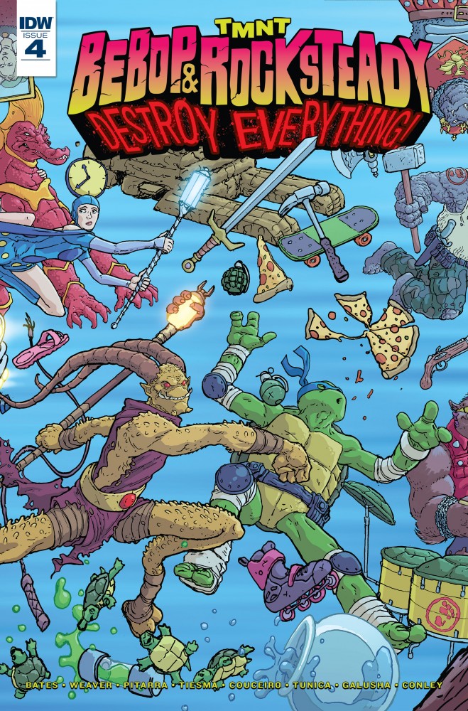 Teenage Mutant Ninja Turtles вЂ“ Bebop and Rocksteady Destroy Everything #4