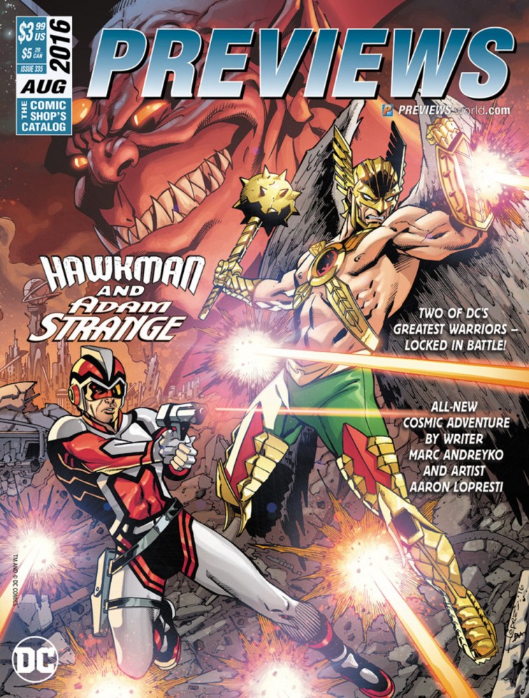 Previews #335 (August for October 2016)