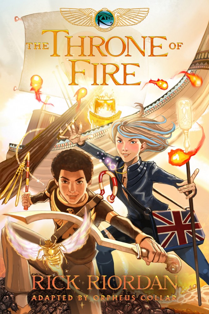Kane Chronicles #2 - The Throne of Fire
