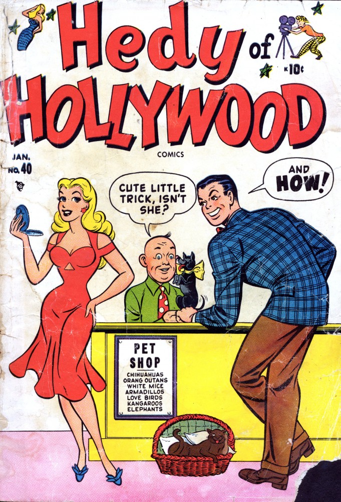 Hedy of Hollywood Comics #40