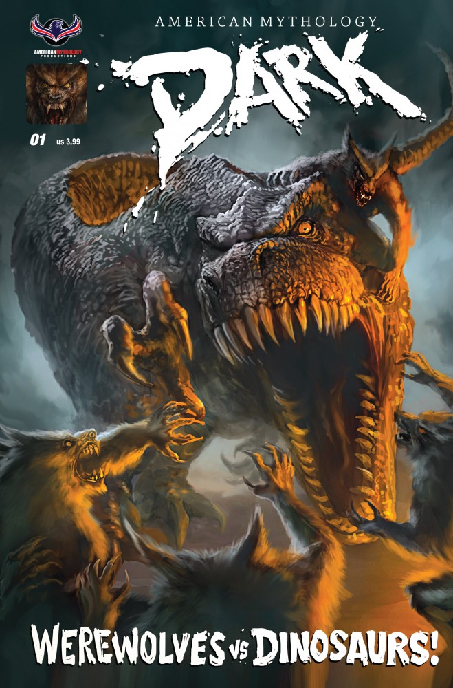 American Mythology Dark - Werewolves vs Dinosaurs #1