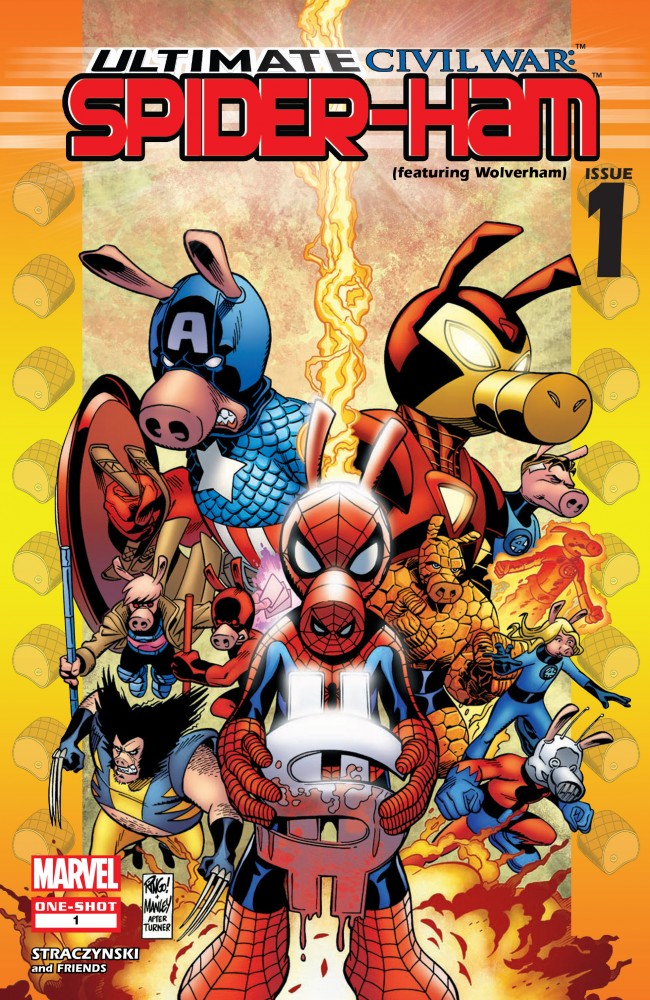 Ultimate Civil War - Spider-Ham #1