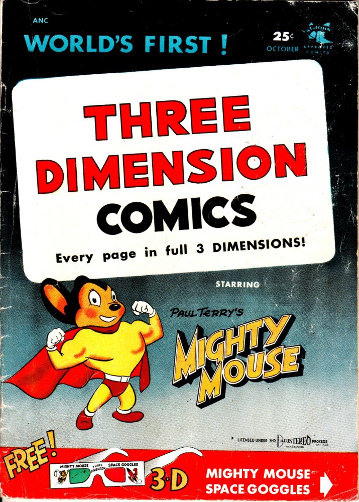 Three Dimension Comics #1 - Mighty Mouse in Men of Sola!