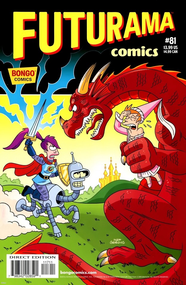 Bongo Comics Presents Futurama Comics  #81