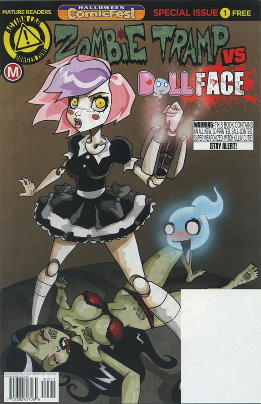 ZombieTramp vs DollFace #1 - Halloween Comic Fest 2016