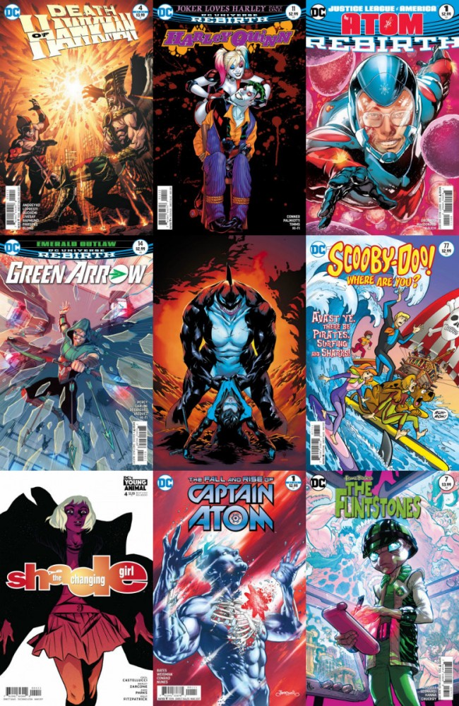 DC comics week (04.01.2017, week 53)