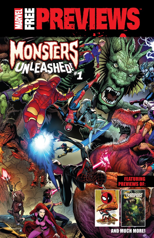 Marvel Free Previews Monsters Unleashed #1