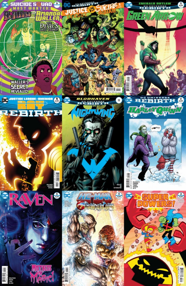 DC comics week (18.01.2017, week 3)