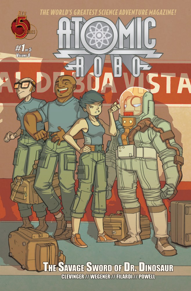 Atomic Robo and the Savage Sword of Dr. Dinosaur #1-5 Complete