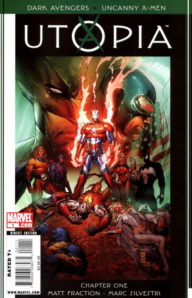 Dark Avengers Uncanny X-Men Utopia #1