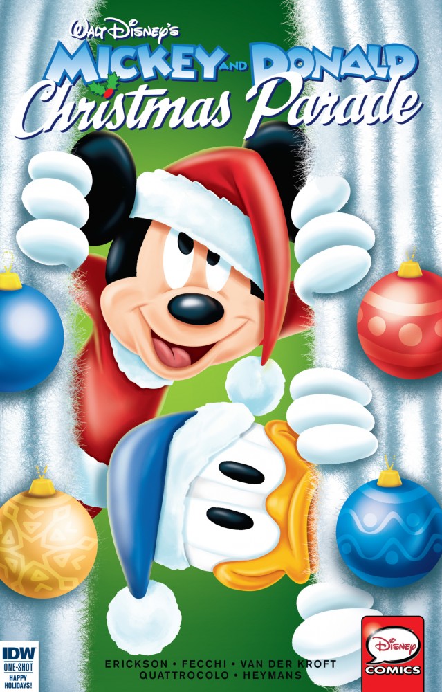 Mickey and Donald Christmas Parade #2