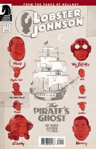 Lobster Johnson - The Pirate's Ghost #1