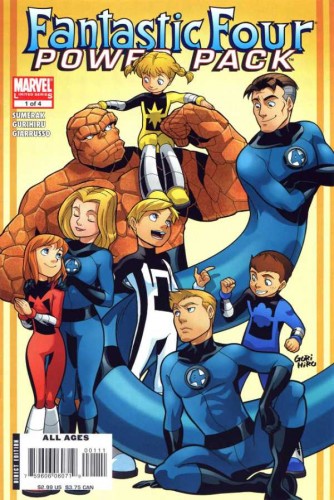Fantastic Four and Power Pack #1-4 Complete