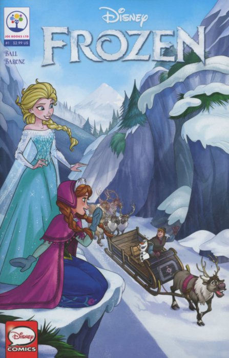 Disney Frozen #1-7 Complete