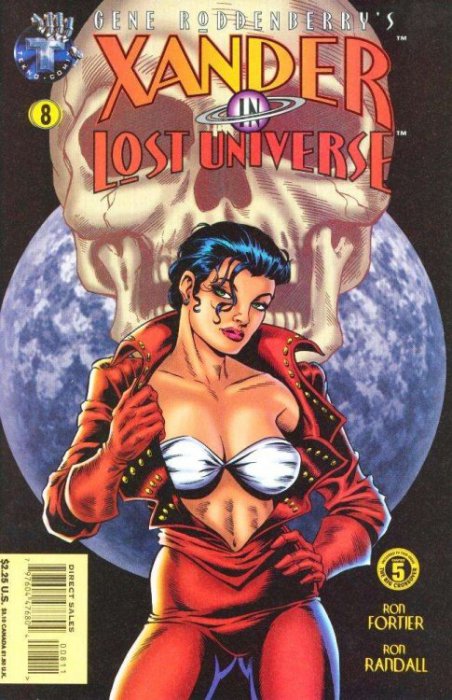 Gene Roddenberry's Xander in Lost Universe #0-8 Complete