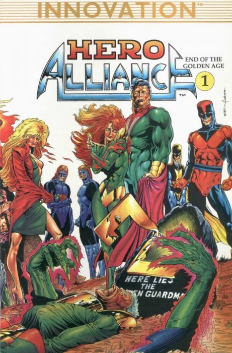Hero Alliance End of the Golden Age #1-3 Complete