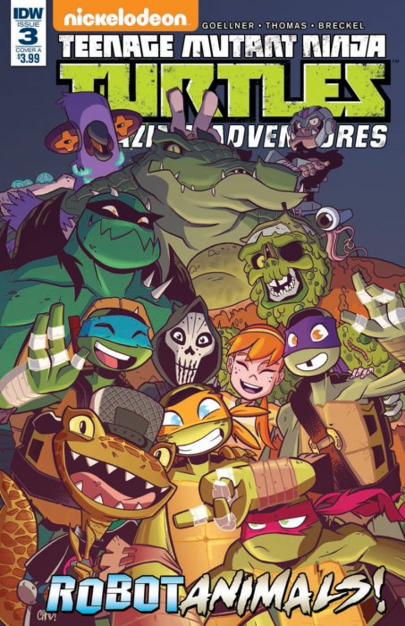 Teenage Mutant Ninja Turtles Amazing Adventures - Robotanimals #03