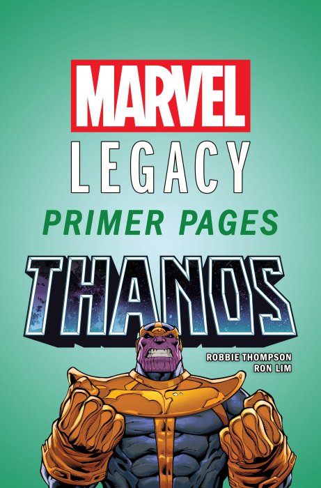 Thanos - Marvel Legacy Primer Pages #1
