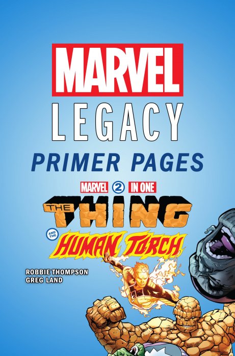 Marvel Two-In-One - Marvel Legacy Primer Pages #1