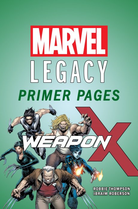 Weapon X - Marvel Legacy Primer Pages #1