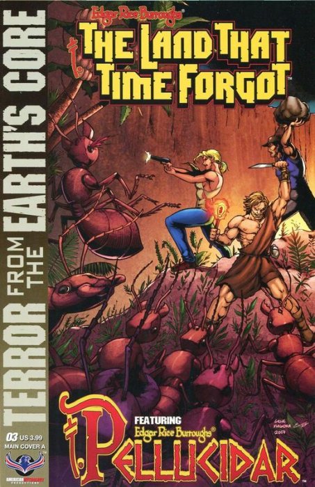 Edgar Rice Burroughs' The Land that Time Forgot, Pellucidar, Terror from the Earth's Core #3