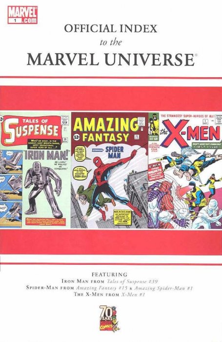 Official Index to the Marvel Universe #01-14 Complete