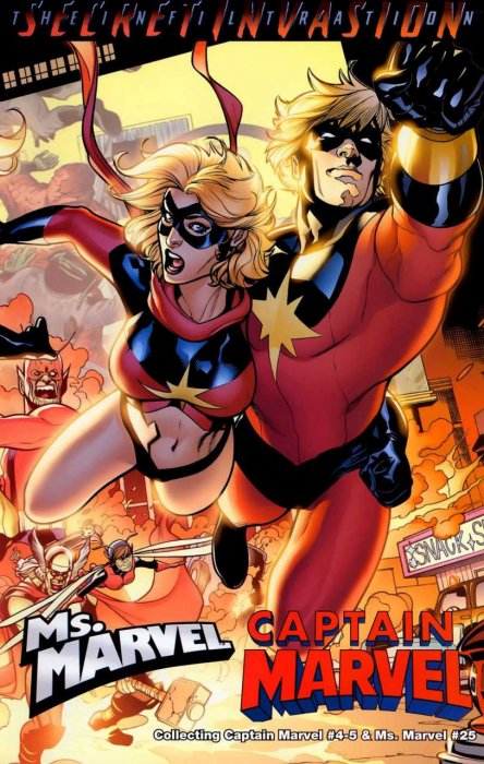 Captain Marvel-Ms. Marvel - Secret Invasion Infiltration