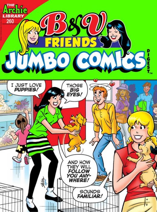 B & V Friends Comics Digest #260