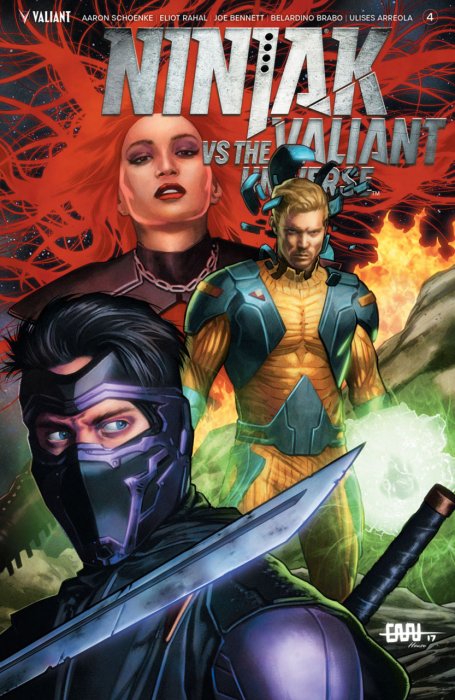 Ninjak vs. the Valiant Universe #4