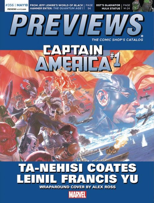 Previews #356 (May 2018 for July 2018)