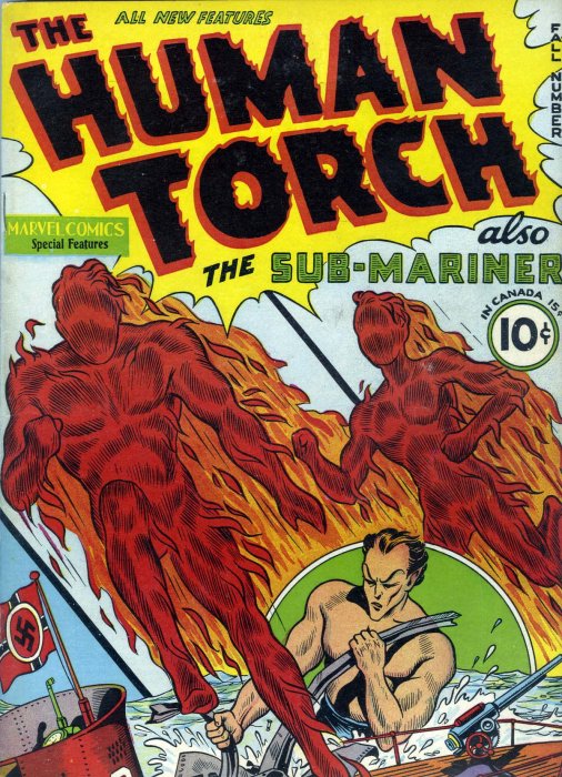 Human Torch Comics #1-38 Complete