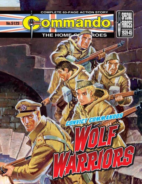 Commando #5123-5126 Complete
