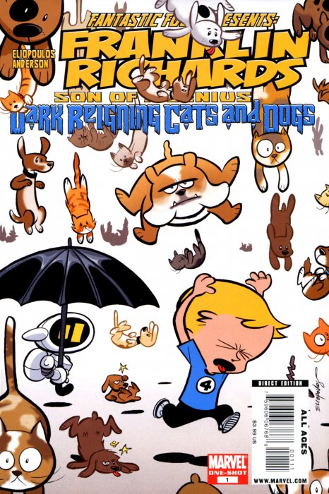 Franklin Richards: Dark Reigning Cats And Dogs