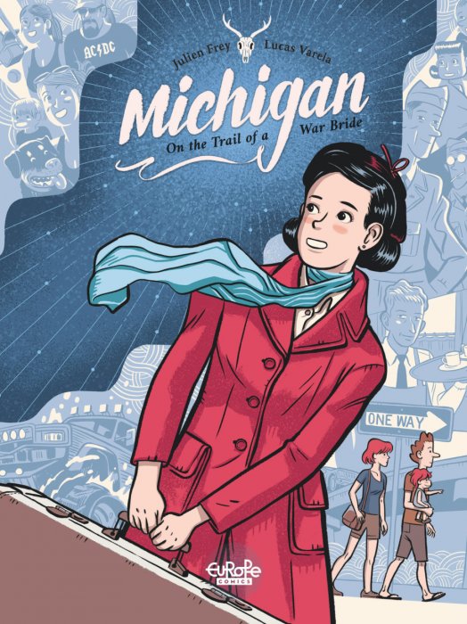 Michigan. On the Trail of a War Bride #1
